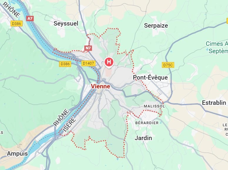 Carte de Vienne 38